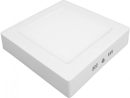 PS12 LED panel 12W přisazený čtverec 166x166mm studená bílá