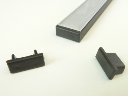 Koncovka profilu Mikro 2 černá