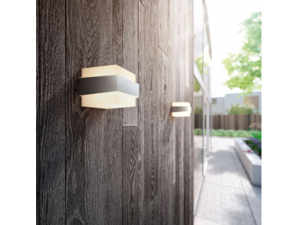 Philips LED světlo venkovní E27 10W Shovel denní bílá 17335/47/PN