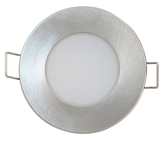 Greenlux GXLL024v2 LED bodovka do sádrokartonu BONO-R Matt chrome 5W teplá bílá