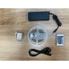LED páska 14,4W/m bez krytí RGB kompletní sada 230V