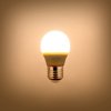 RLL 438 LED žárovka E27 miniG 6W teplá bílá