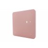 Závěsný Růžový LED panel 400x400mm 24W smart CCT s ovladačem