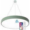 Závěsný Zelený LED panel 400mm 24W smart CCT s ovladačem