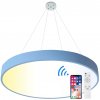 Závěsný Modrý LED panel 400mm 24W smart CCT s ovladačem