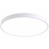 Bílý designový LED panel kulatý