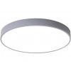 Šedý designový LED panel kulatý