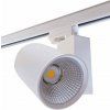 Bílé LED 3F lištové svítidlo 30W 45 denní bílá