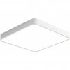 Bílý stropní LED panel 400x400mm 24W denní bílá s čidlem