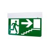 EUROPA LED KOMPLET nouzové svítidlo s piktogramem 2W schody nahoru 267x154mm
