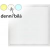 Bílý podhledový LED panel 600x600mm 45W denní bílá