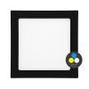 černý vestavný LED panel CCT RAFA IP44