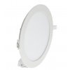 Bílý kulatý vestavný LED panel 225mm IP44