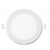 Bílý kulatý vestavný LED panel 300mm