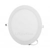 Bílý kulatý vestavný LED panel 300mm