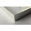 Stmívatelný stříbrný LED panel s rámečkem 300x1200mm 48W studená bílá