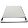 Stmívatelný stříbrný LED panel s rámečkem 300x300mm 18W denní bílá