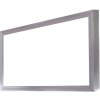 Stmívatelný stříbrný LED panel s rámečkem 300x600mm 24W denní bílá