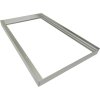 Stmívatelný stříbrný LED panel s rámečkem 300x600mm 24W denní bílá