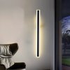 Černé LED moderní nástěnné svítidlo strip P 150cm/8cm