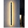 Černé LED moderní nástěnné svítidlo strip P 150cm/8cm