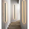 SMART Černé LED moderní nástěnné svítidlo strip 30W P 100cm/8cm IP20 CCT