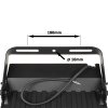 LED reflektor FB100W černý , teplá bílá