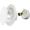 Vestavné kulaté LED svítidlo 20W 190mm teplá bílá IP63