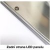 Stříbrný podhledový LED panel 300x600mm 24W denní bílá