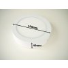 LED panel 12W přisazený kulatý 166mm teplá bílá