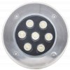 Pojezdové zemní LED svítidlo 7W teplá bílá 150mm