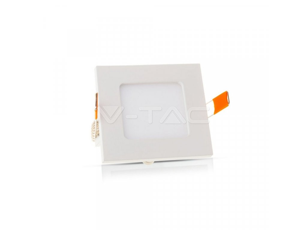 V-TAC LED panel 12W-IP20-VT-1207-čtvercový-podhledový-bílý