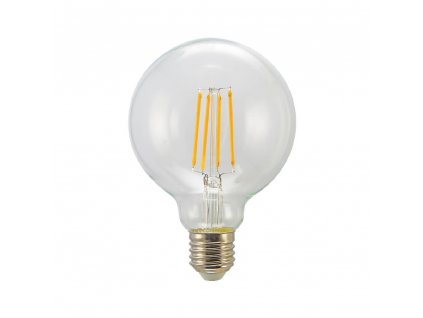 VIVALUX-LED žárovka E27-Filament-GGF95-8W-3000K