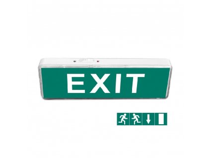 VIVALUX Nouzové LED svítidlo "EXIT"-3W-3,7V-IP20-LI-ION