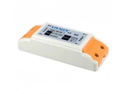 VIVALUX Napájecí adaptér pro LED pásky 48W, IP20, 12V, MPD MINI