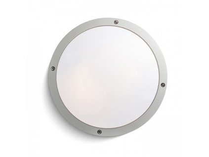 Rendl - SONNY stropní stříbrnošedá 230V LED E27 2x15W IP54