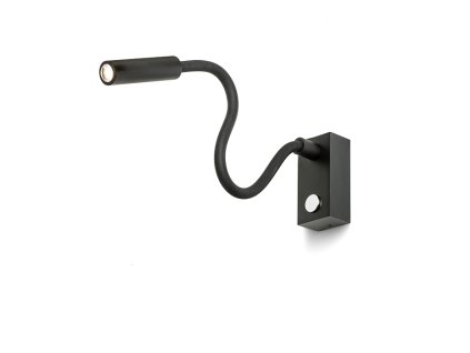 RENDL R10541 AIM LED bodové světlo, husí krk černá