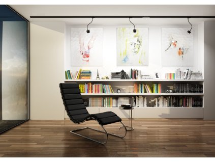 RENDL PIXIE na husím krku pro tříokr. lištu černá 230V LED GX53 7W (Barva černá)