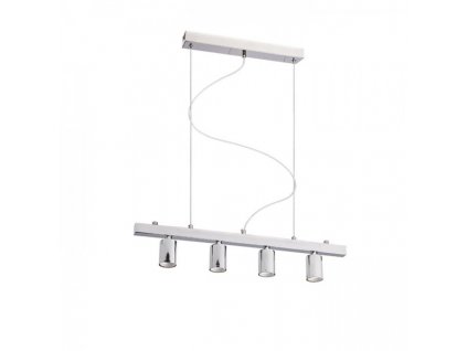 RALLONG IV závěsná základna chrom 230V LED E27 4x15W