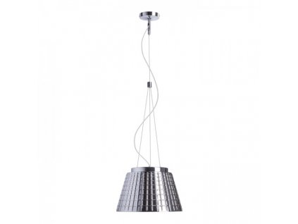 RENDL R12055 CORONA závěsné svítidlo, skleněná chromované sklo