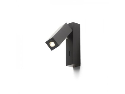 FADO I nástěnná černá 230V LED 3W 45° 4000K
