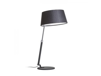 RENDL R12486 RITZY stolní lampa, dekorativní černá chrom