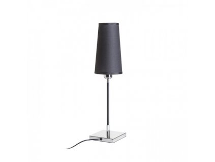 LULU stolní černá chrom 230V LED E27 8W