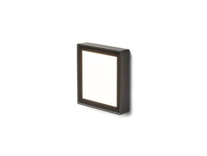 RENDL DEJAVU SQ 9 zápustná černá 230V LED 3.5W IP65 3000K (Barva Černá)