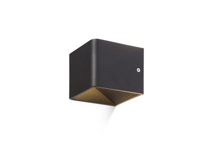 RENDL R12599 ONYX LED nástěnná lampa, up - down černá