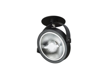 RENDL KELLY LED DIMM polozápustná černá 230V LED 12W 24° 3000K (Barva Černá)