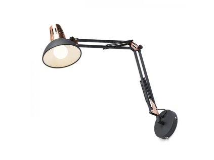 RENDL R12651 ANTE nástěnná lampa, s ramenem černá měď