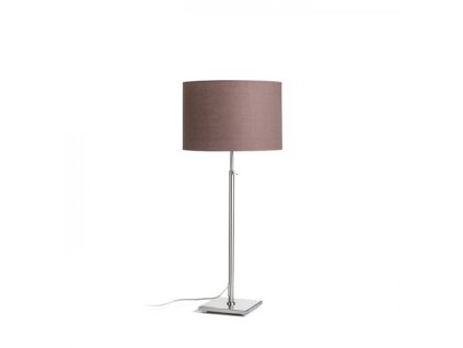 RENDL R12665 EDIKA stolní lampa, dekorativní hnědá matný nikl