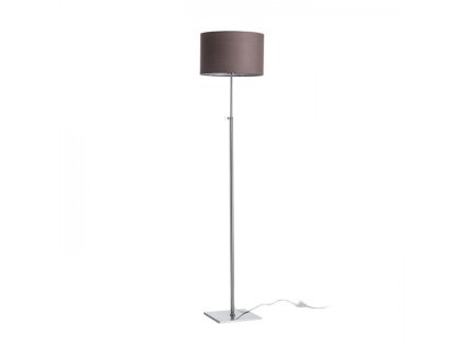 RENDL R12666 EDIKA stojanová lampa, dekorativní hnědá matný nikl