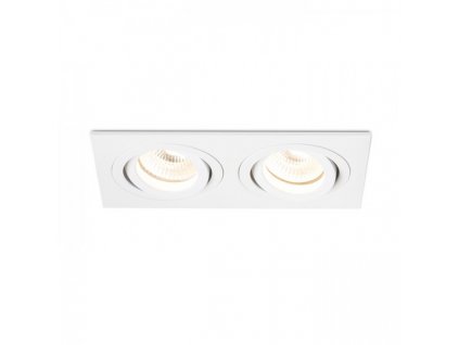 Rendl - PASADENA GU10 SQ II zápustná bílá 230V LED GU10 2x7W